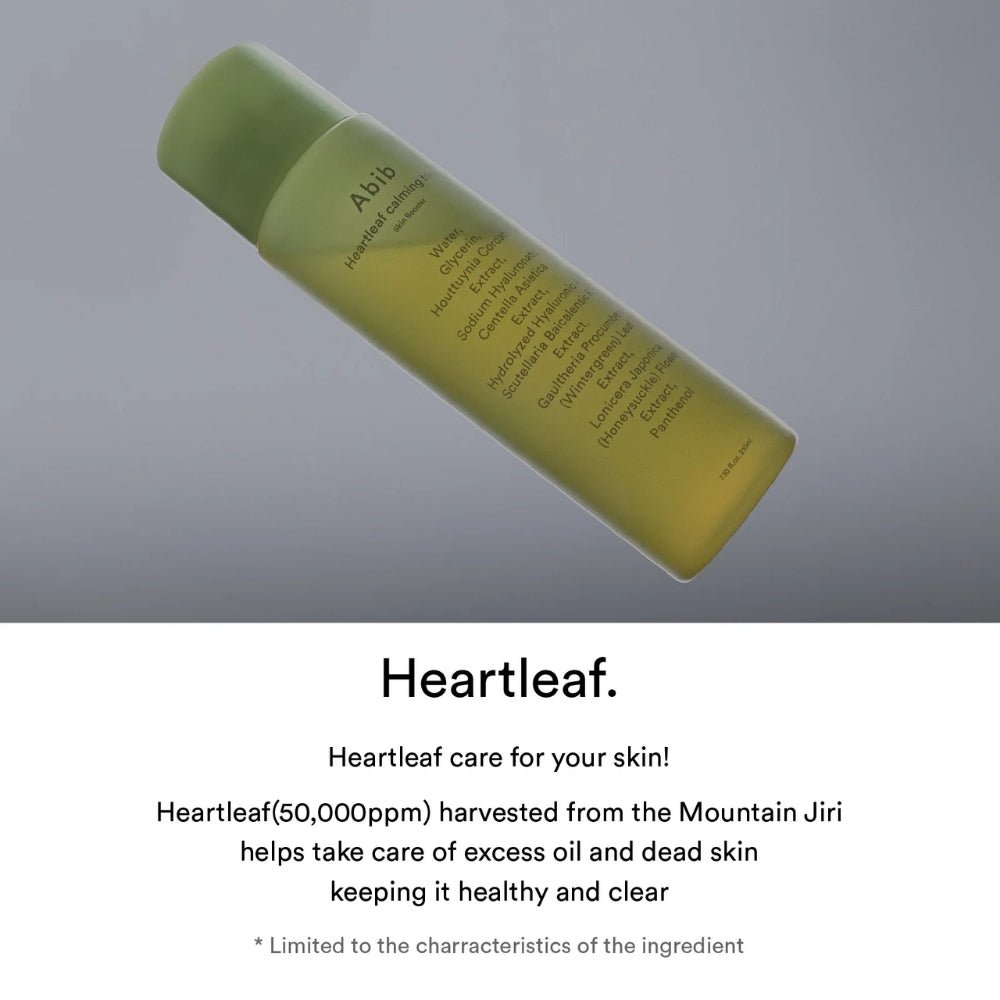 Abib Heartleaf Calming Toner Skin Booster 200ml - Beauty Tribe