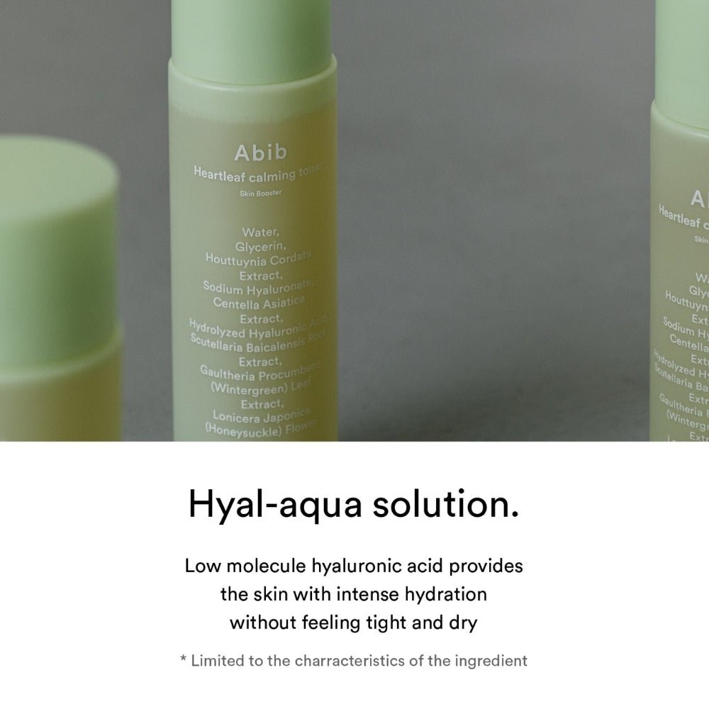 Abib Heartleaf Calming Toner Skin Booster 200ml - Beauty Tribe