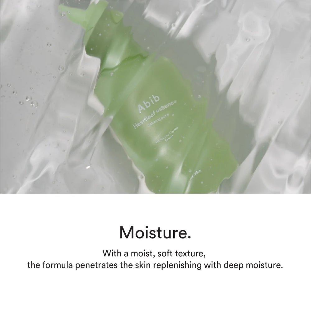 Abib Heartleaf Essence Calming Pump 50ml - Beauty Tribe