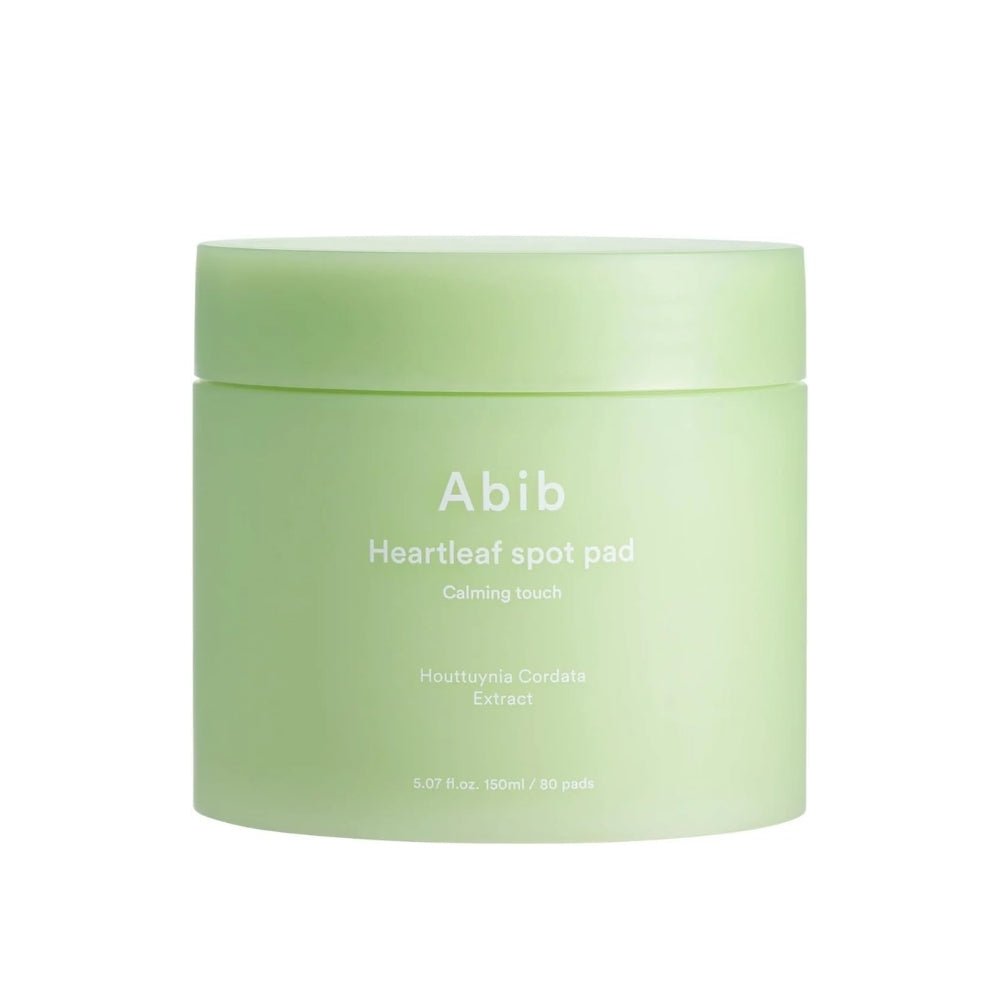 Abib Heartleaf Spot Pad Calming Touch 150ml (80 pads) - Beauty Tribe