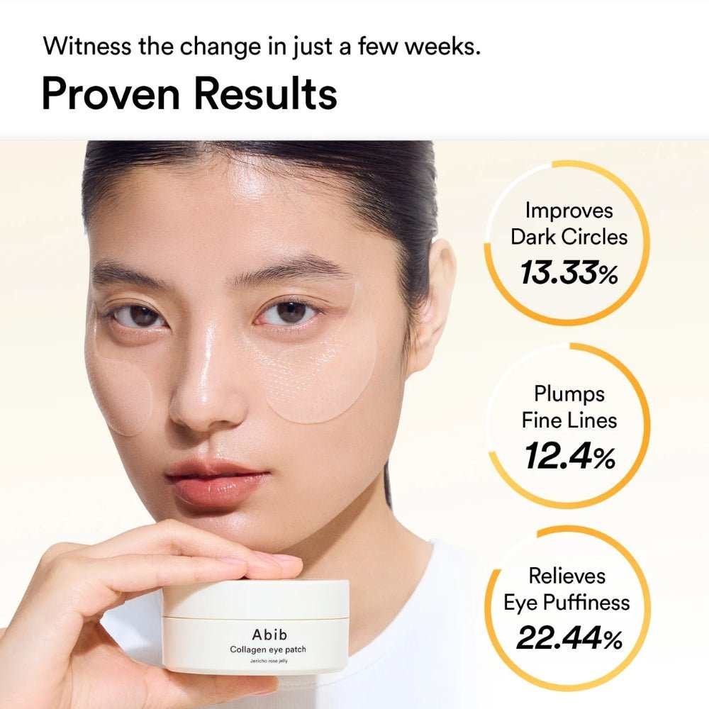 Abib Jericho Rose Jelly Collagen Eye Patch 90g - Beauty Tribe