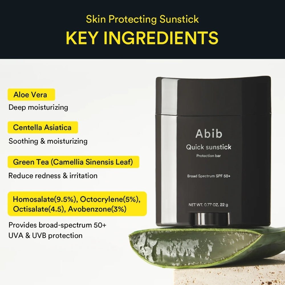 Abib Quick Sun Protection Bar 22g - Beauty Tribe