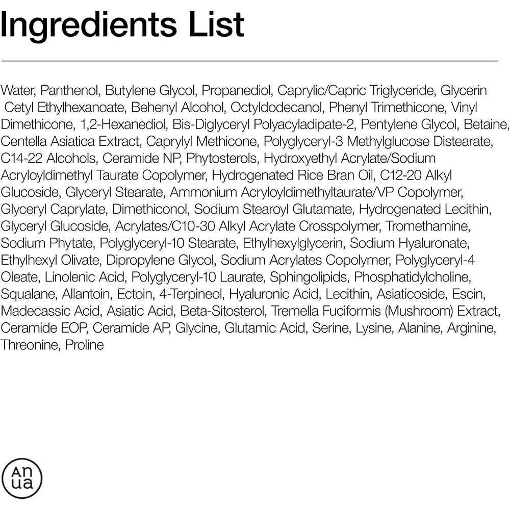Anua 3 Ceramide Panthenol Moisture Barrier Cream - Beauty Tribe