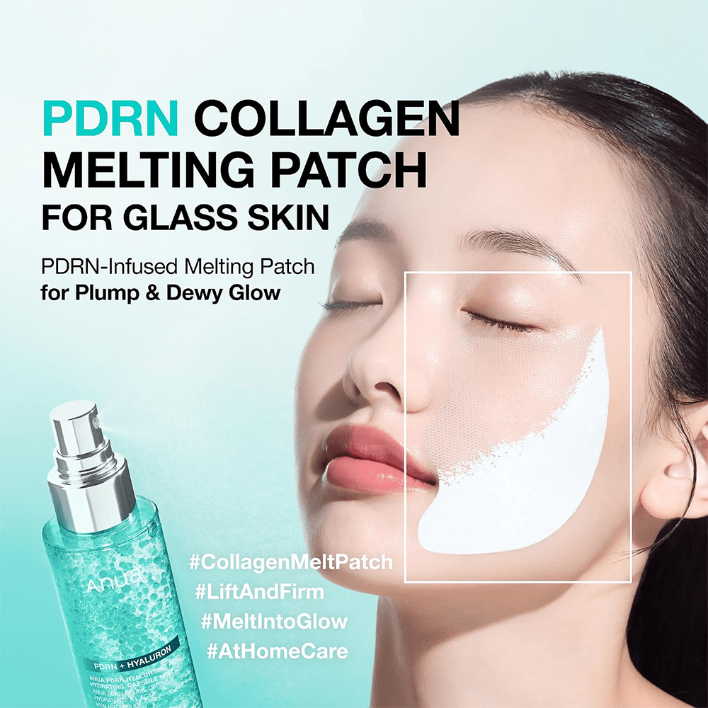 Anua PDRN Collagen Melting Patch For Glass Skin (4 patches) - Beauty Tribe