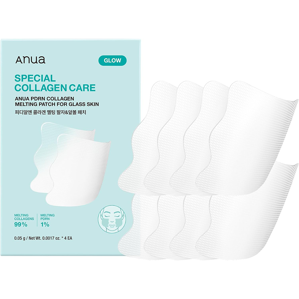 Anua PDRN Collagen Melting Patch For Glass Skin (4 patches)