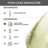 Arencia Fresh Green Rice Mochi Cleanser 120g - Beauty Tribe
