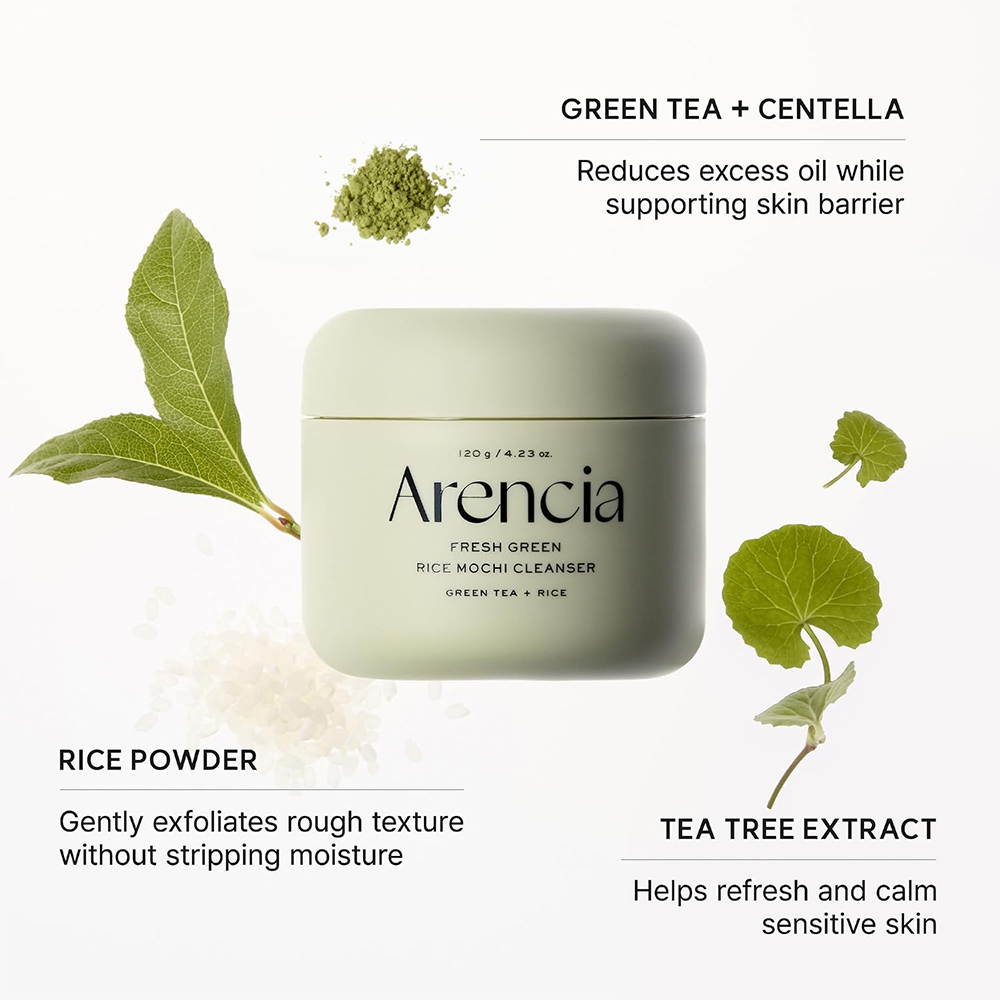 Arencia Fresh Green Rice Mochi Cleanser 120g