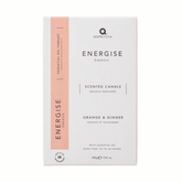 Aroma Home Energise Candle - Orange & Ginger Essential Oil 280g - Beauty Tribe