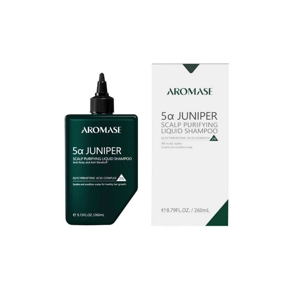 Aromase 5α Juniper Scalp Purifying Liquid Shampoo 260ml - Beauty Tribe