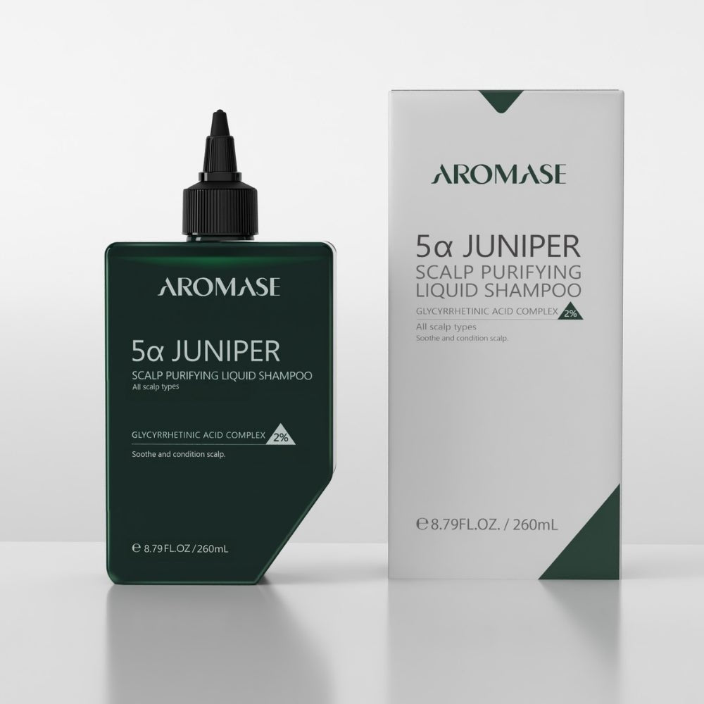 Aromase 5α Juniper Scalp Purifying Liquid Shampoo 260ml - Beauty Tribe