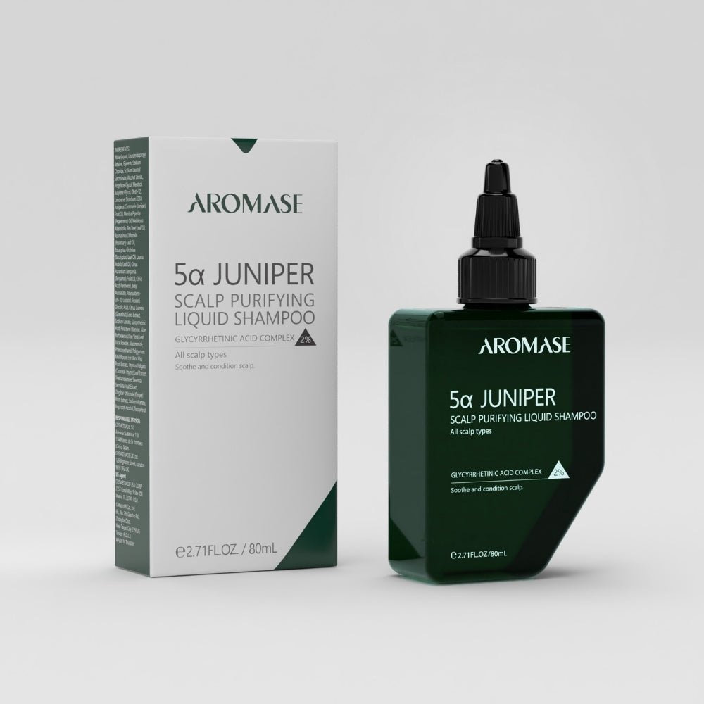 Aromase 5α Juniper Scalp Purifying Liquid Shampoo 80ml - Beauty Tribe
