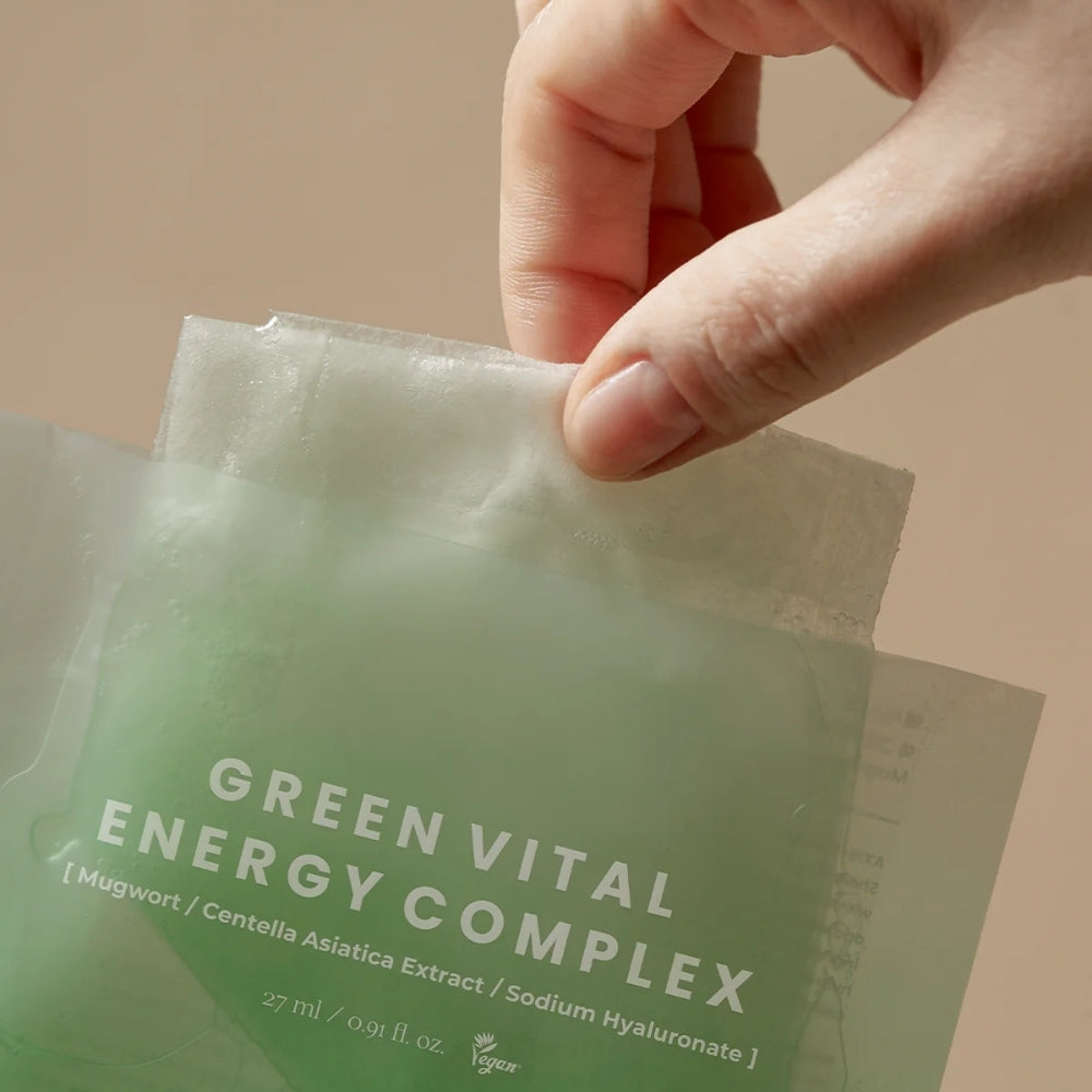 AXIS-Y Mugwort Green Vital Energy Complex Sheet Mask 27ml