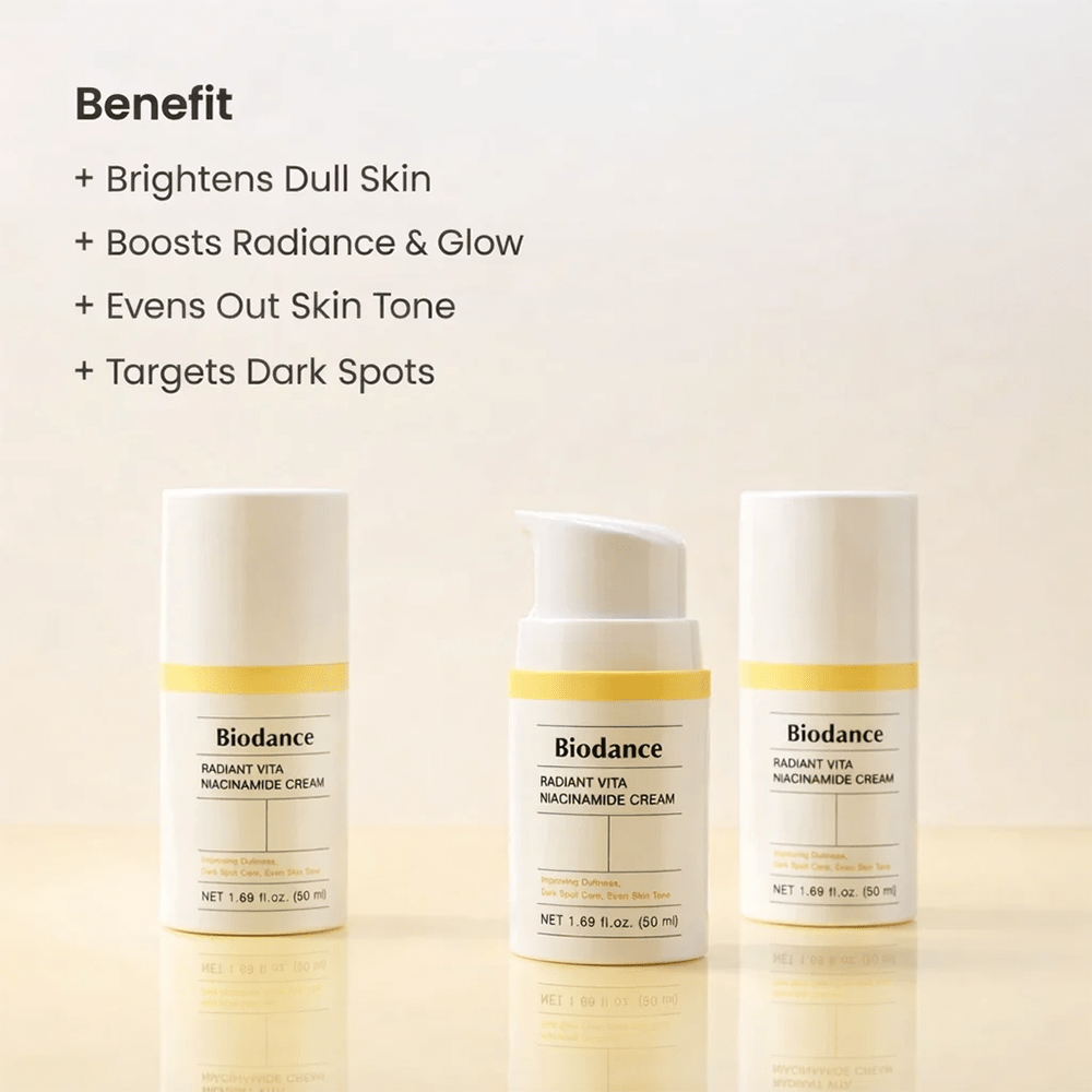 Biodance Radiant Vita Niacinamide Cream 50ml - Beauty Tribe