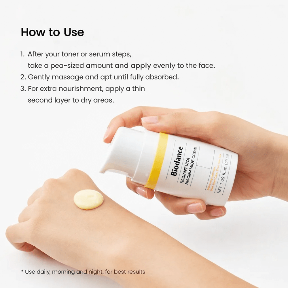 Biodance Radiant Vita Niacinamide Cream 50ml - Beauty Tribe