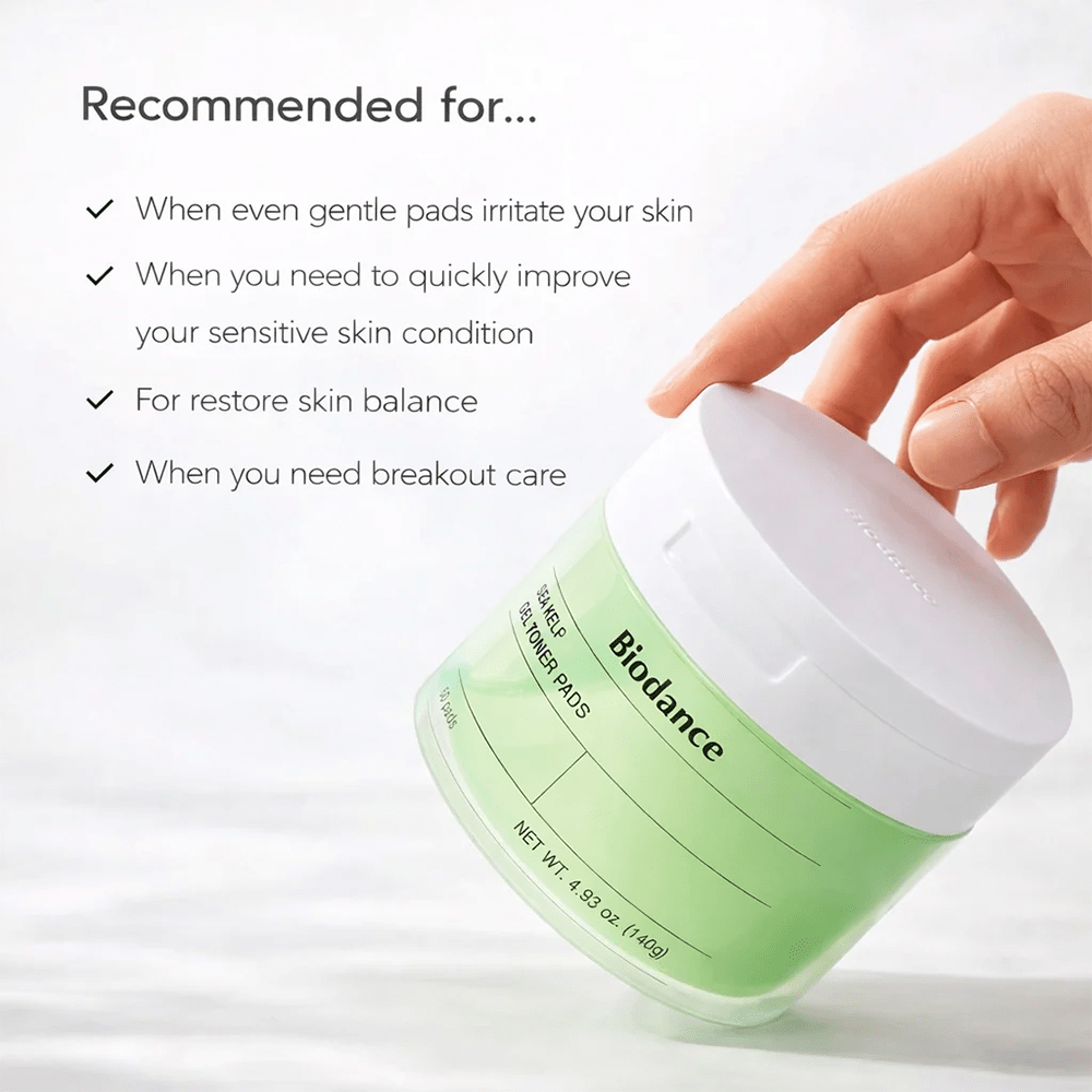 Biodance Sea Kelp Gel Toner Pads - 60 Pads - Beauty Tribe
