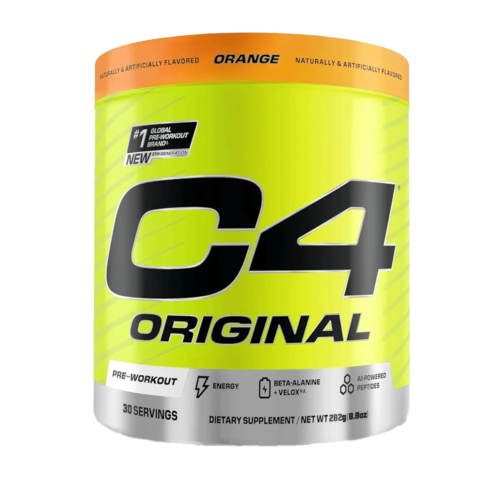 C4 Original Pre Workout Powder Orange Burst Flavor – 30 Servings - Beauty Tribe