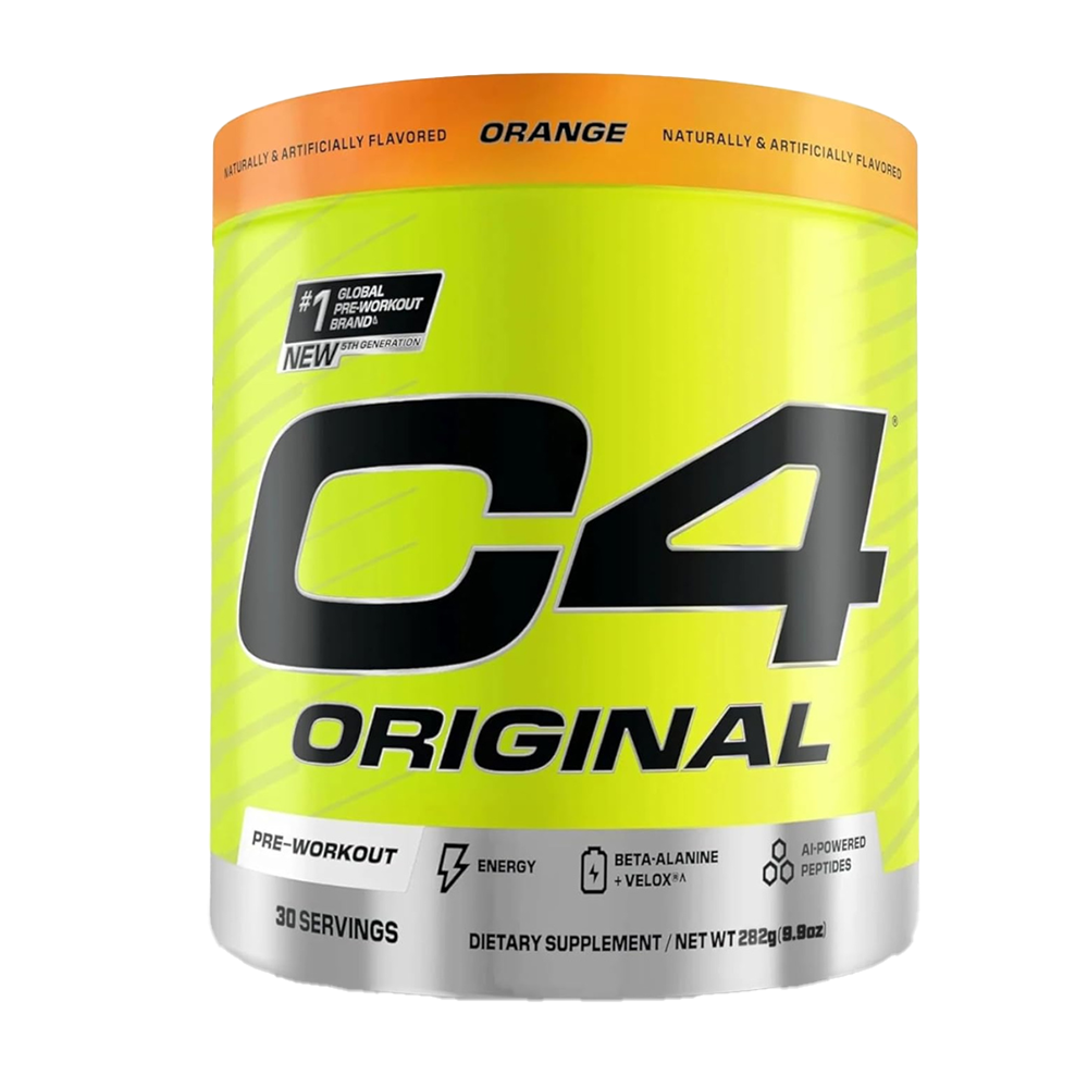 C4 Original Pre Workout Powder Orange Burst Flavor – 30 Servings