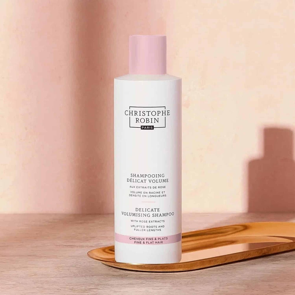 Christophe Robin Delicate Volumising Shampoo With Rose Extracts 250ml - Beauty Tribe