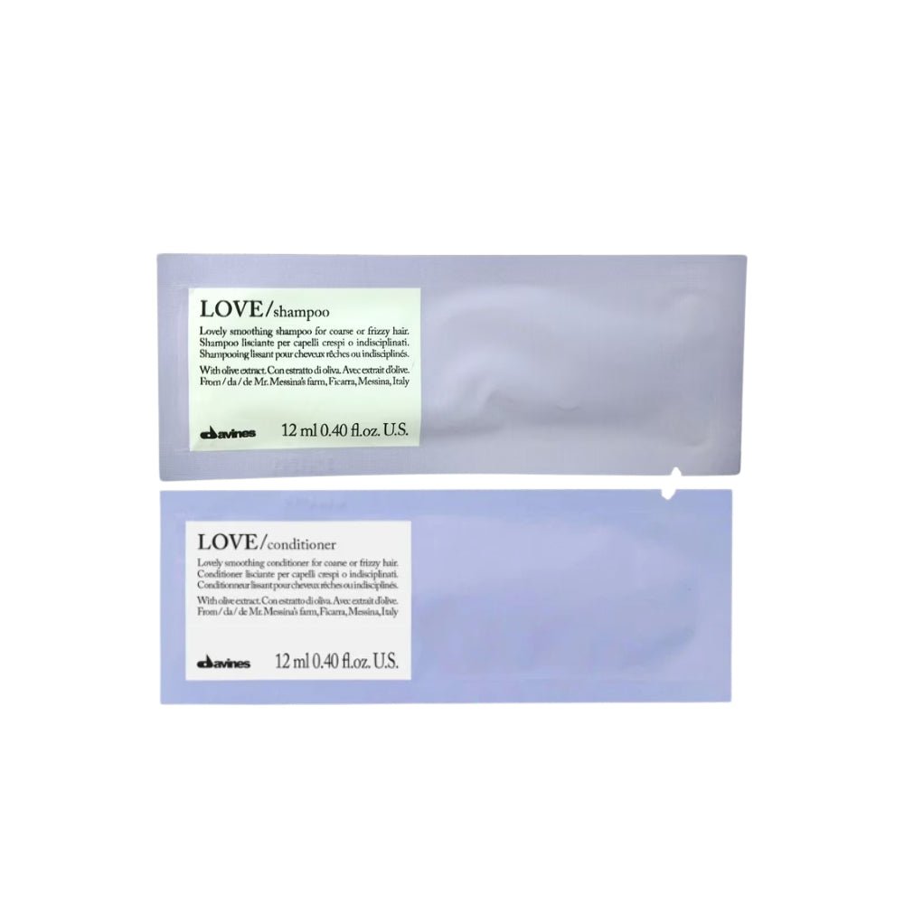 Davines Love Smooth Shampoo & Conditioner 12ml - Beauty Tribe