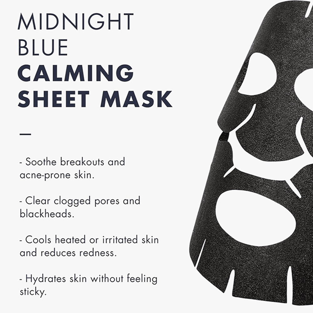 Dear Klairs Midnight Blue Calming Sheet Mask 25ml - Beauty Tribe