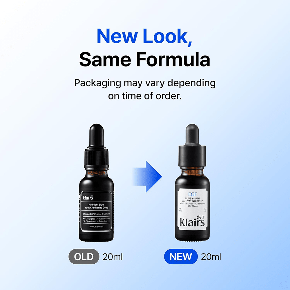 Dear Klairs Midnight Blue Youth Activating Drop 20ml - Beauty Tribe