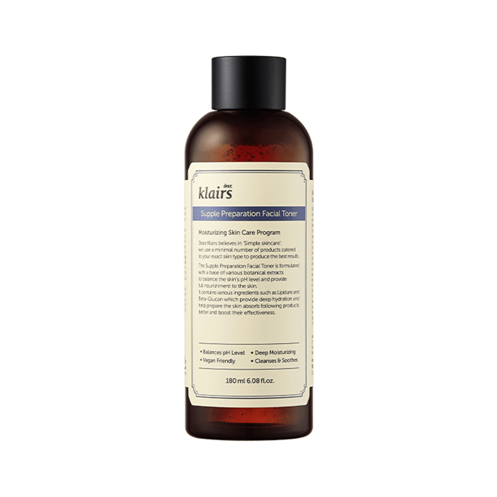 Dear Klairs Supple Preparation Facial Toner 180ml - Beauty Tribe