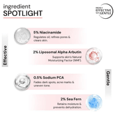 Deconstruct Clearing Serum 2% Alpha Arbutin + 5% Niacinamide | Anti - Pigmentation & Tanning Face Serum | Clears Dark Spots, Marks, Hyperpigmentation | For both Men & Women | 30ml - Beauty Tribe