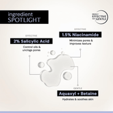 Deconstruct Salicylic Acid Oil Control Face Wash | 0.5% Salicylic Acid +1% Niacinamide | Fragrance-free Face Wash for Oily, Acne & Pimple Prone Skin | pH Balanced & SLS & Paraben Free| 100 ml - Beauty Tribe