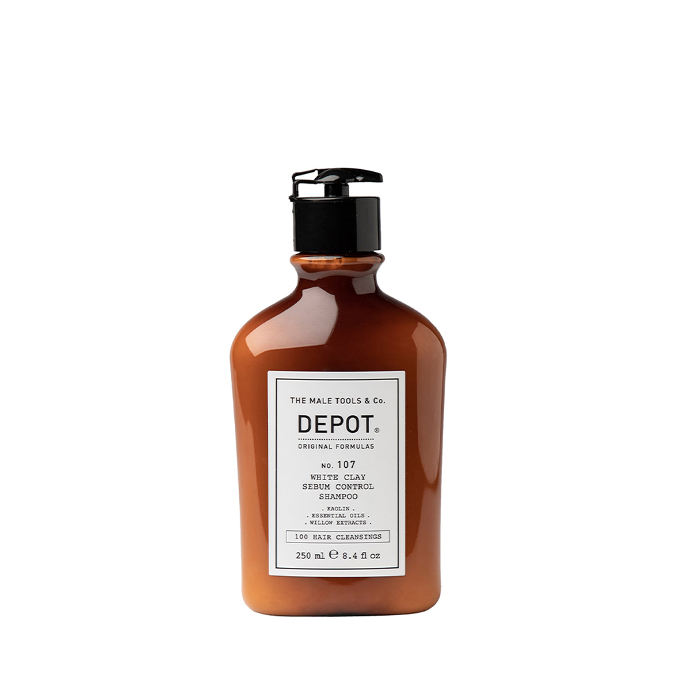 Depot 107 White Clay Sebum Control Shampoo 250ml