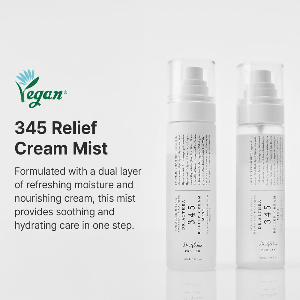 Dr Althea 345 Relief Cream Mist 100ml - Beauty Tribe