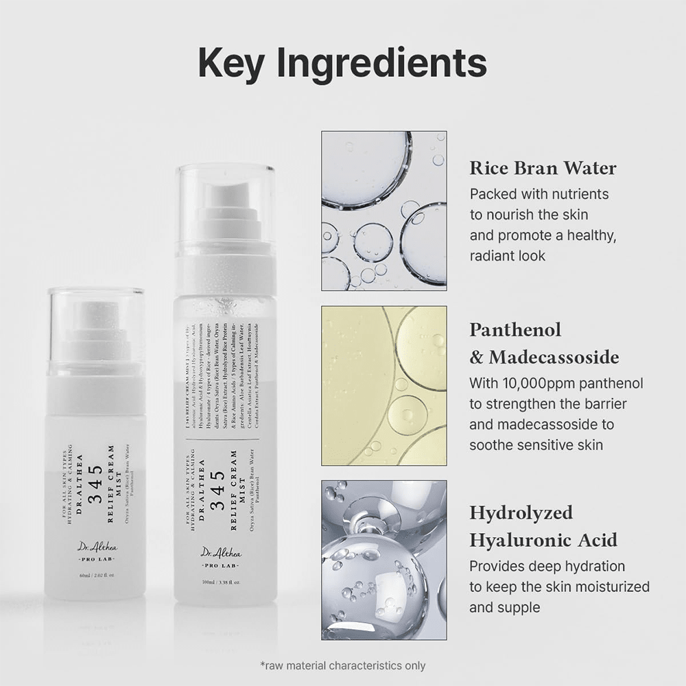 Dr Althea 345 Relief Cream Mist 100ml - Beauty Tribe