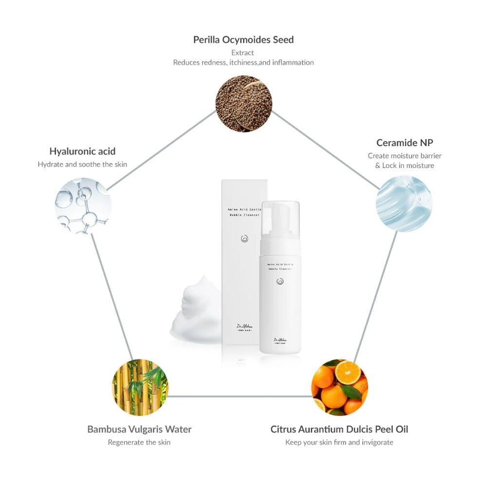 Dr.Althea Amino Acid Gentle Bubble Cleanser 140ml - Beauty Tribe