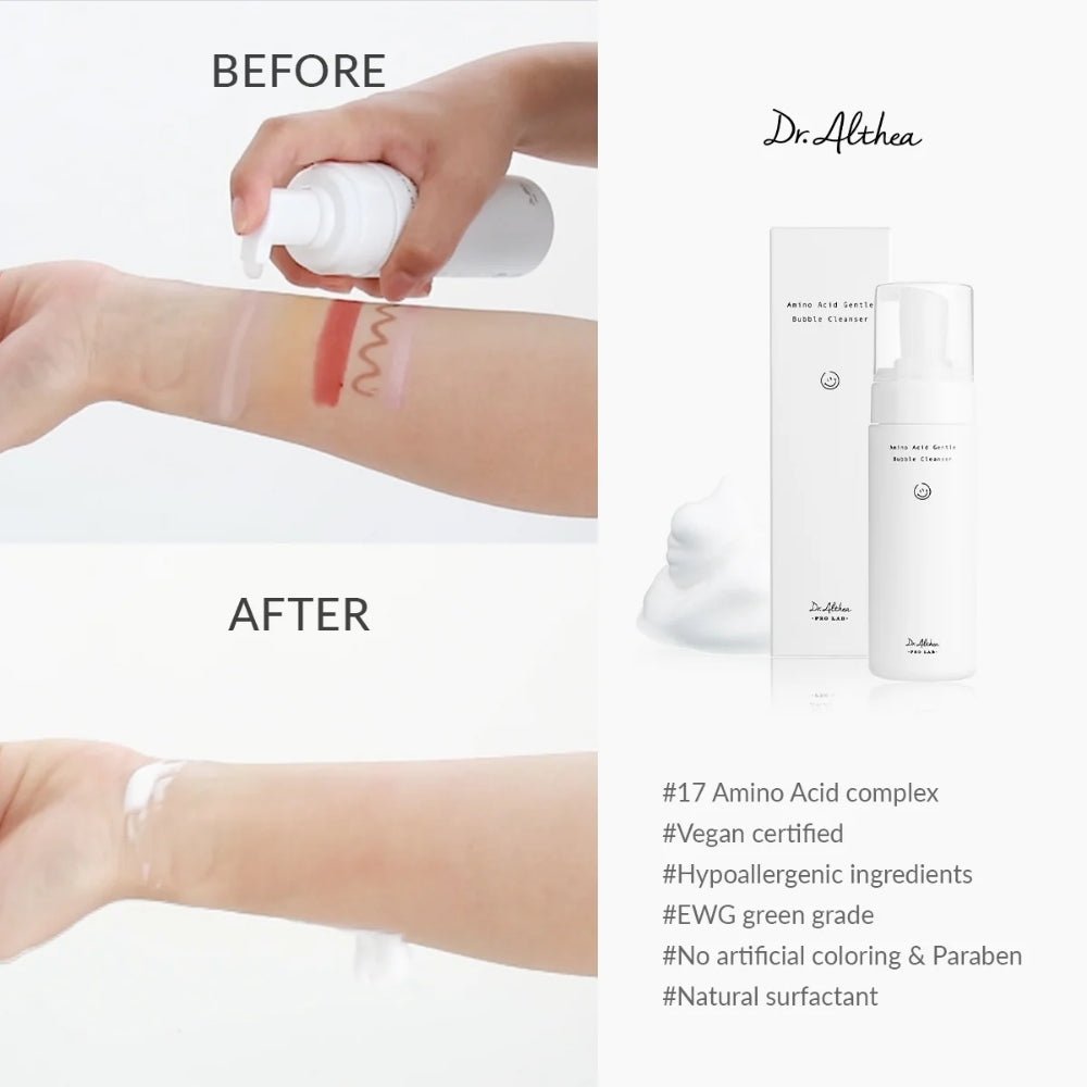 Dr.Althea Amino Acid Gentle Bubble Cleanser 140ml - Beauty Tribe