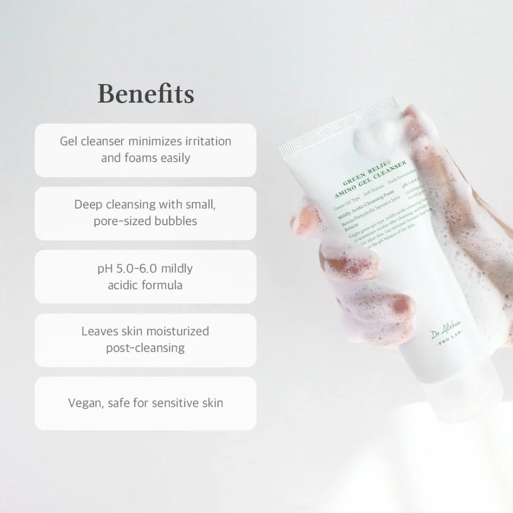 Dr.Althea Green Relief Amino Gel Cleanser 100ml - Beauty Tribe
