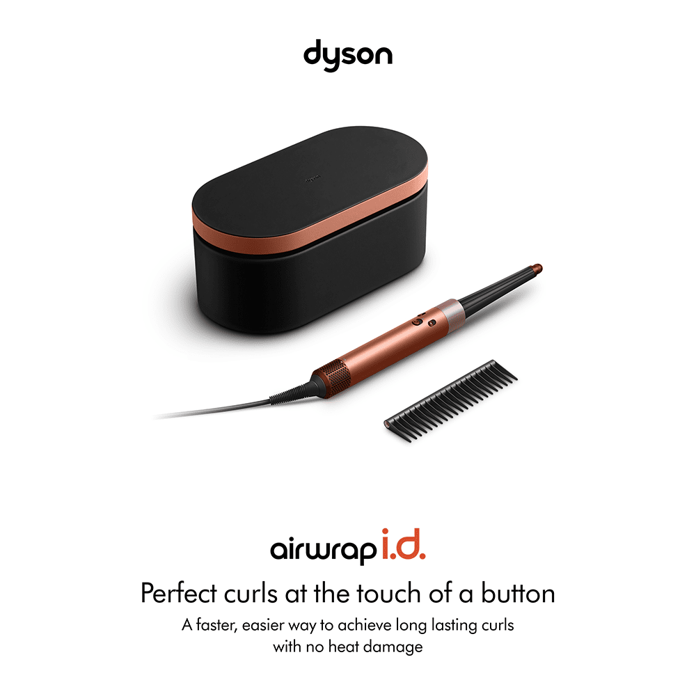 Dyson Airwrap i.d.™ Multi Styler and Dryer – Curly+Coily Amber silk - Beauty Tribe