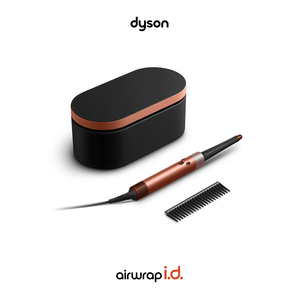 Dyson Airwrap i.d.™ Multi Styler and Dryer – Curly+Coily Amber silk - Beauty Tribe