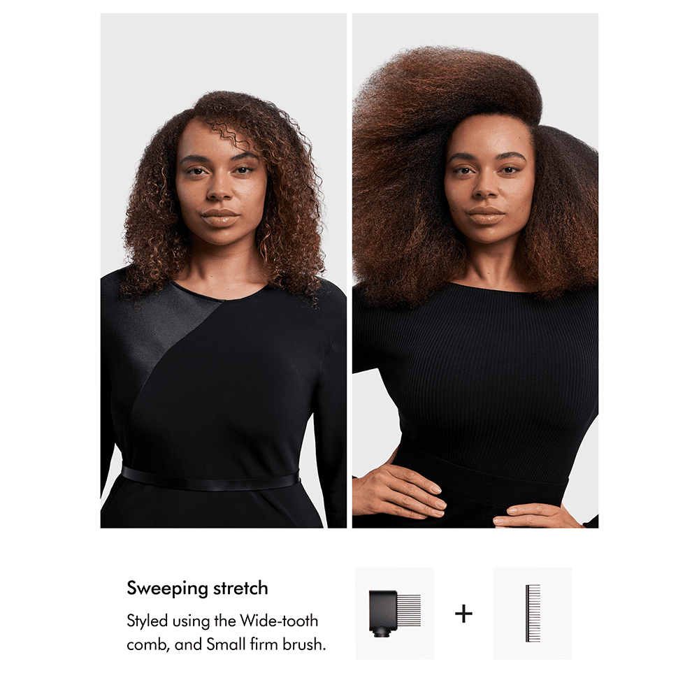 Dyson Airwrap i.d.™ Multi Styler and Dryer – Curly+Coily Amber silk - Beauty Tribe