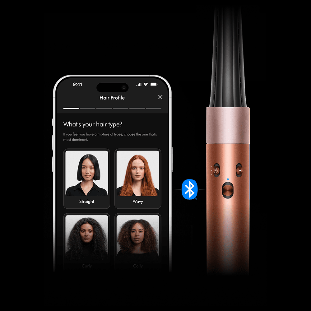 Dyson Airwrap i.d.™ Multi Styler and Dryer Straight+Wavy Amber Silk - Beauty Tribe