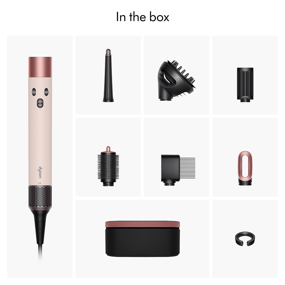 Dyson Airwrap i.d.™ Multi Styler and Dryer - Straight+Wavy Ceramic Pink/Rose Gold - Beauty Tribe