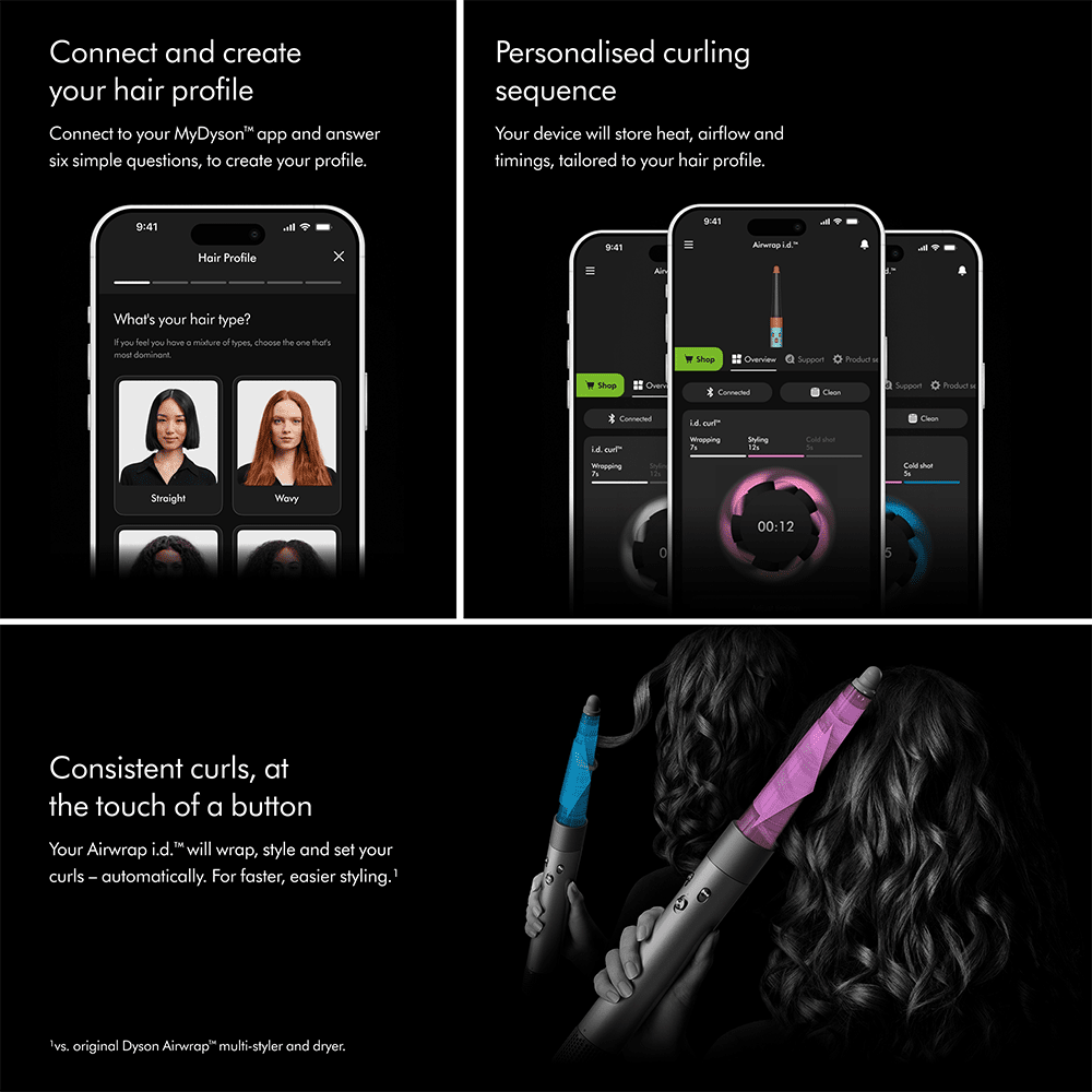 Dyson Airwrap i.d.™ Multi Styler and Dryer - Straight+Wavy Ceramic Pink/Rose Gold - Beauty Tribe