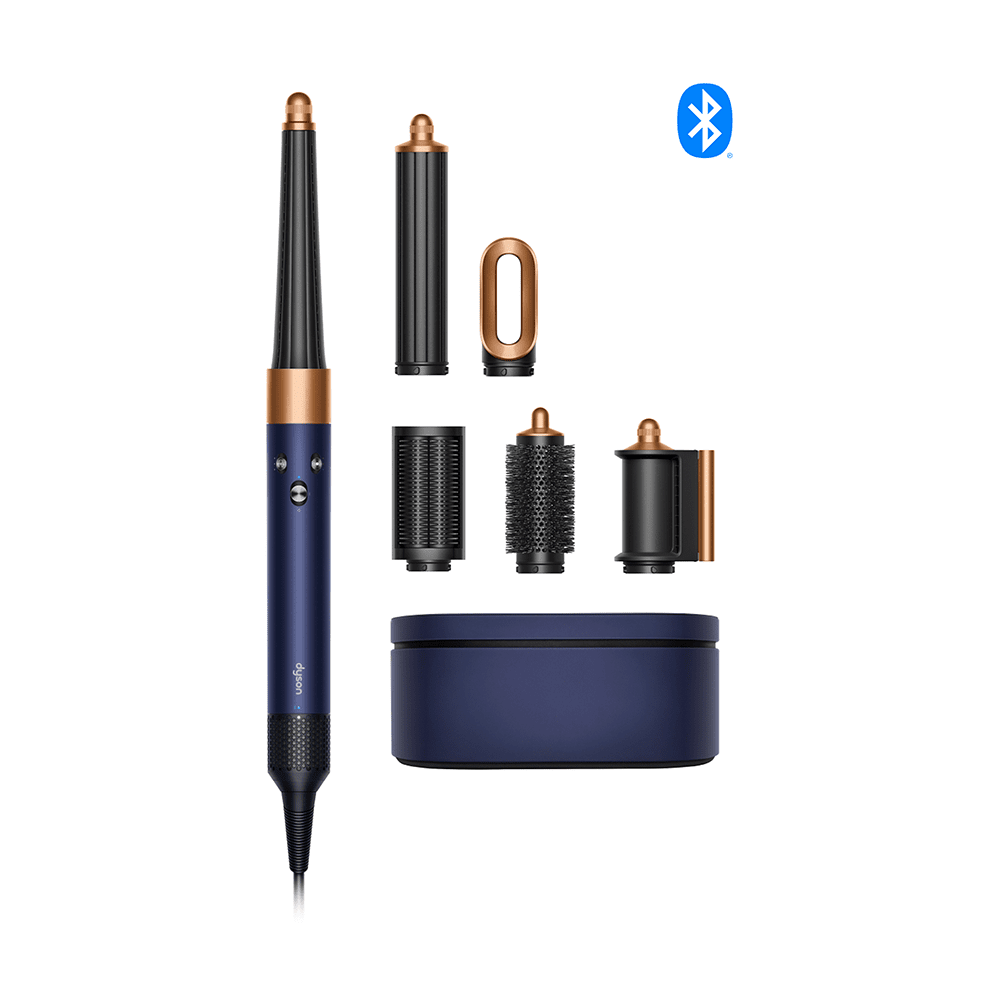 Dyson Airwrap i.d.™ Multi Styler and Dryer Straight+Wavy Prussian Blue/Rich Copper - Beauty Tribe
