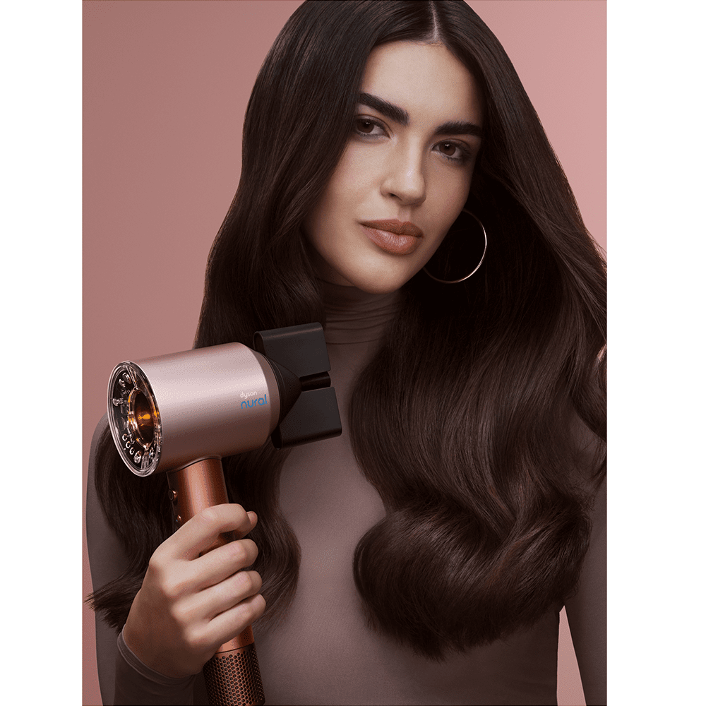 Dyson Supersonic Nural™ Hair Dryer Curly + Coily Amber Silk - Beauty Tribe