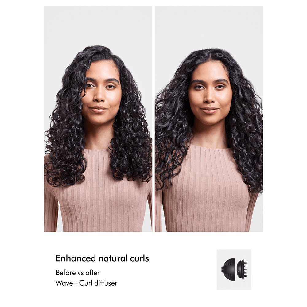 Dyson Supersonic Nural™ Hair Dryer Curly + Coily Amber Silk - Beauty Tribe