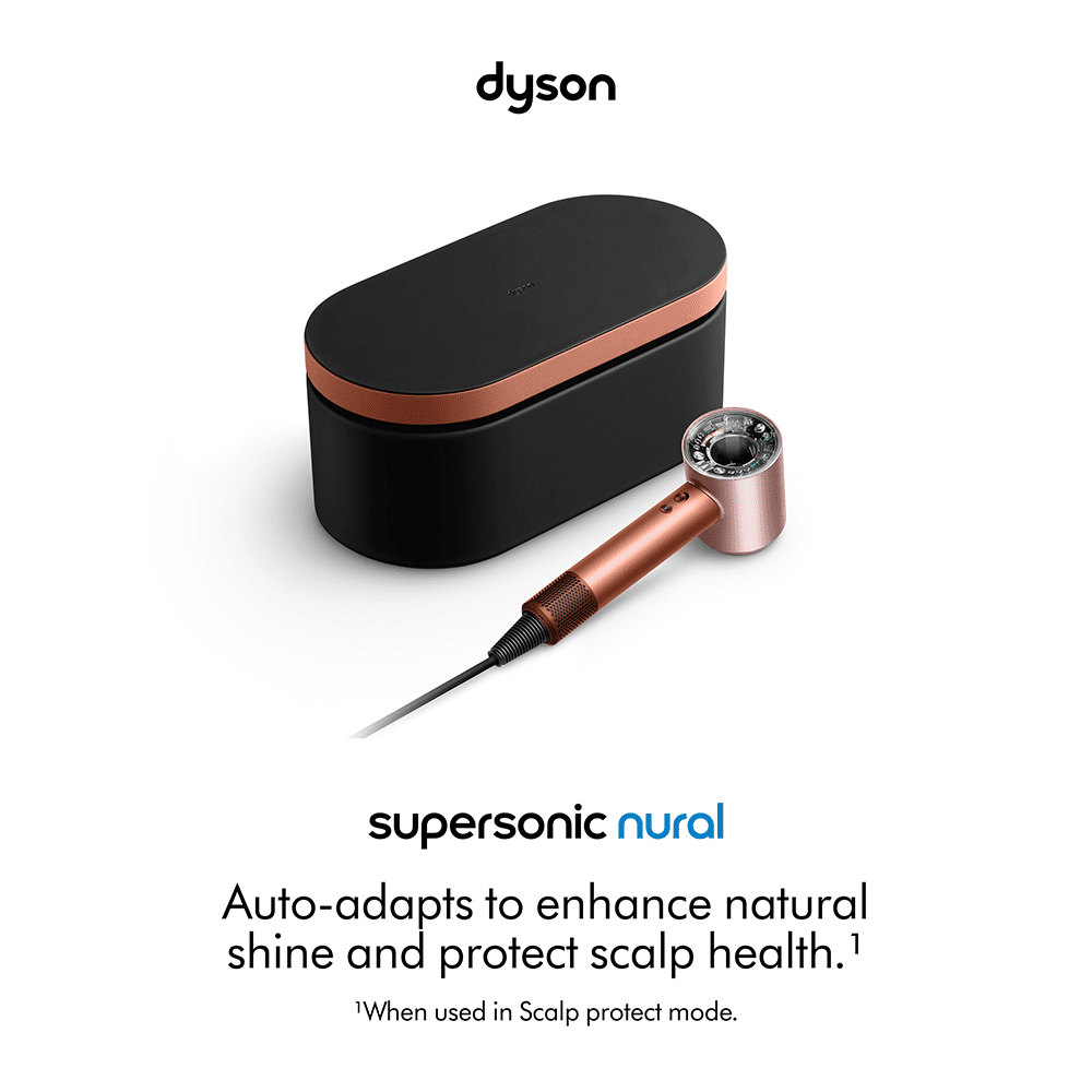 Dyson Supersonic Nural™ Hair Dryer Curly + Coily Amber Silk - Beauty Tribe