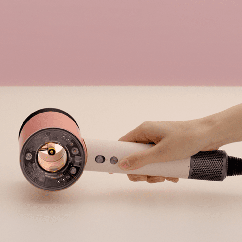 Dyson Supersonic Nural™ Hair Dryer Curly+Coily Ceramic Pink/Rose Gold - Beauty Tribe