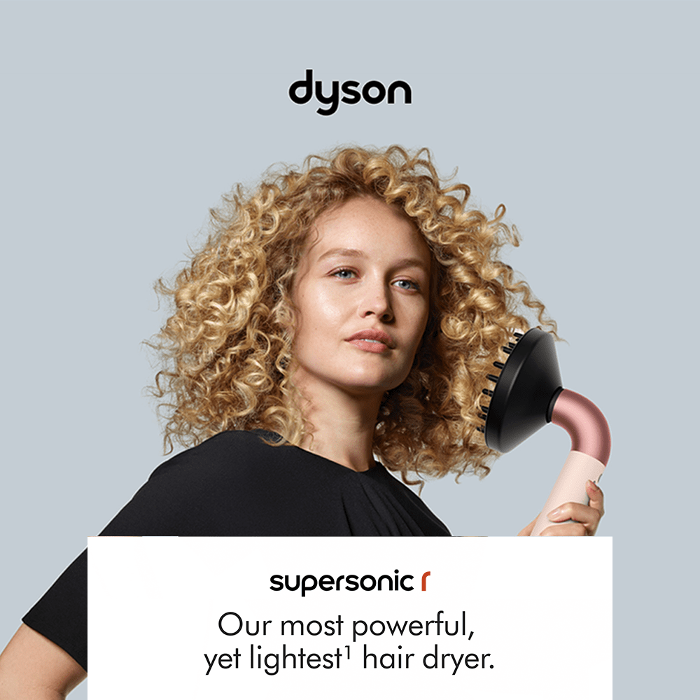 Dyson Supersonic r™ Hair Dryer Curly+Coily Ceramic Pink/Rose gold - Beauty Tribe