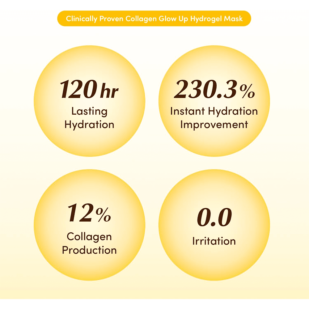 Eqqualberry Collagen Glow Up Mask with Niacinamide &amp; Low Molecular Collagen 120ml - Beauty Tribe