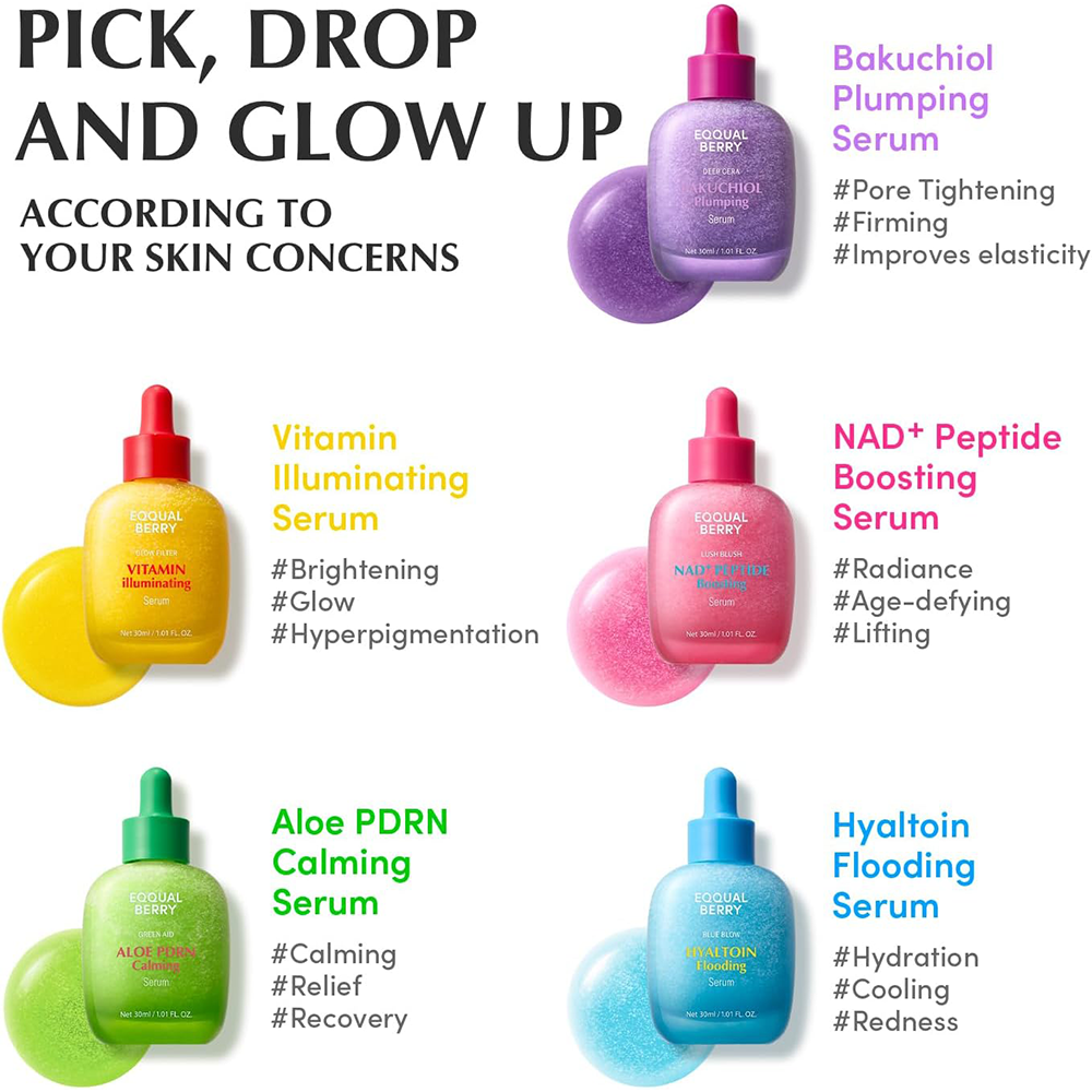 Eqqualberry NAD+ Peptide Boosting Smoothie Serum 30ml - Beauty Tribe