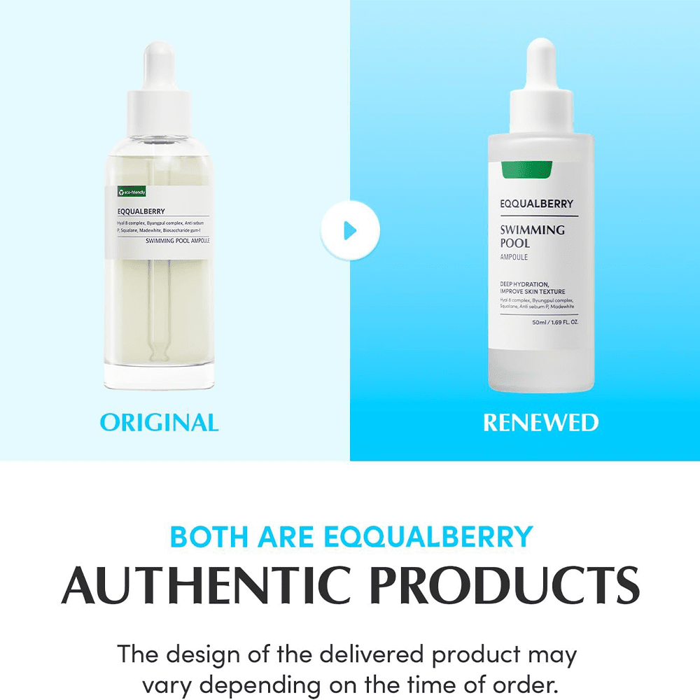 Eqqualberry Swimming Pool Ampoule 50ml - Beauty Tribe