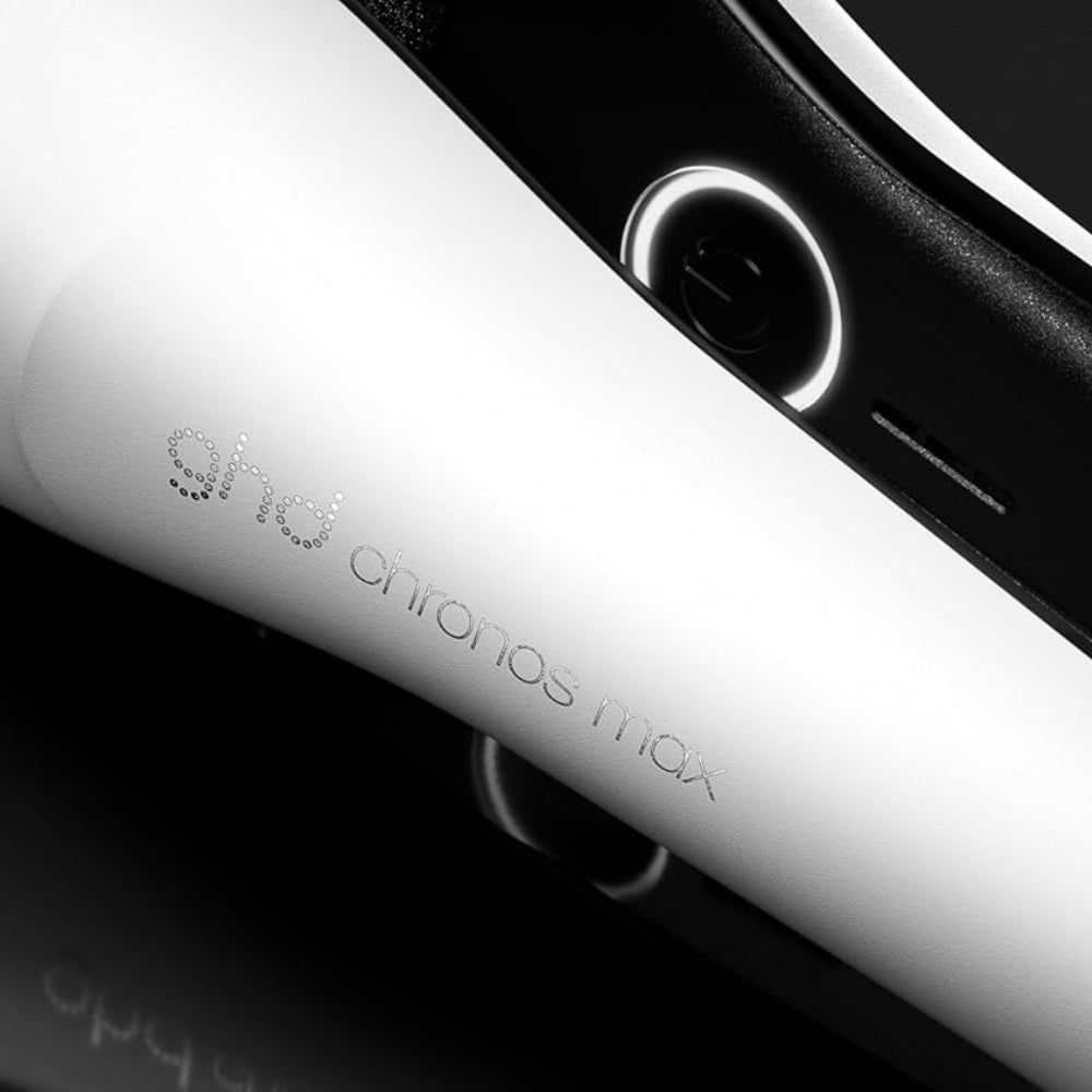Ghd Chronos Max Styler Core Flat Iron Hair Straightener - White - Beauty Tribe